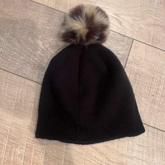 47 WOMENS BLACK WINTER HAT GEORGIA BULLDOGS GO DAWGS - Picture 4 of 4